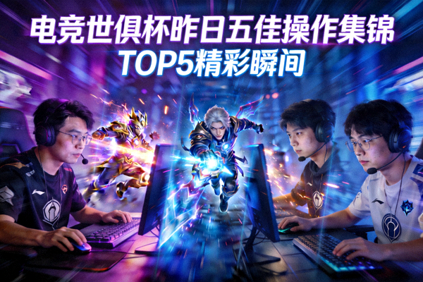 电竞世俱杯昨日五佳操作集锦视频封面